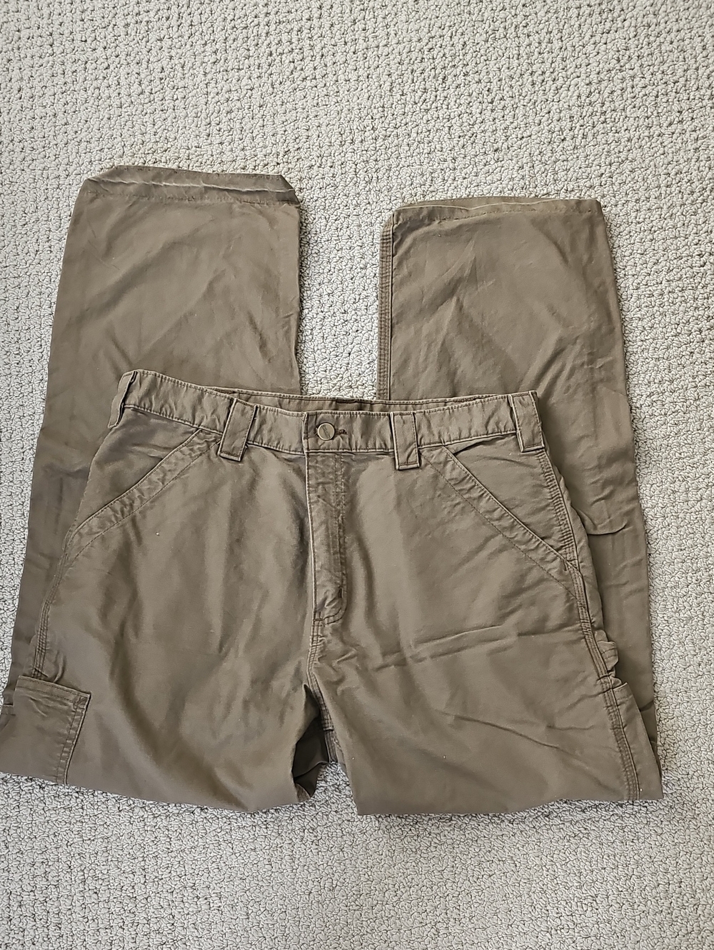 Carhartt Men's Cargo Pants in Olive Drab 34x30